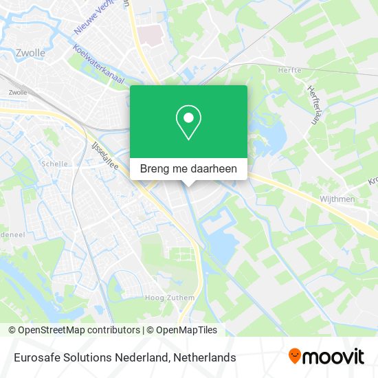 Eurosafe Solutions Nederland kaart