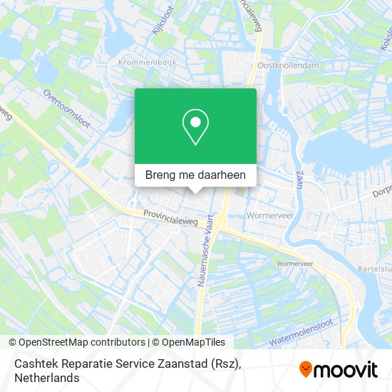 Cashtek Reparatie Service Zaanstad (Rsz) kaart