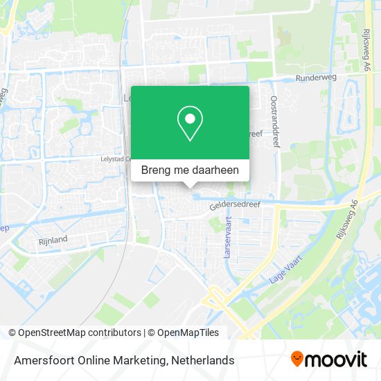 Amersfoort Online Marketing kaart