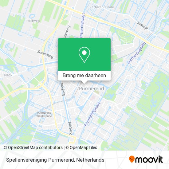 Spellenvereniging Purmerend kaart