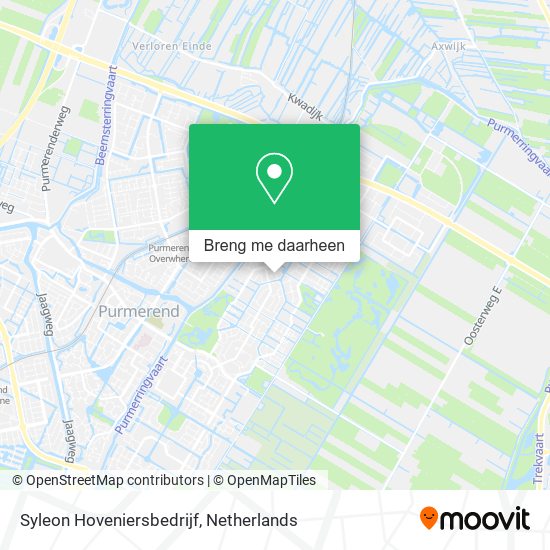 Syleon Hoveniersbedrijf kaart