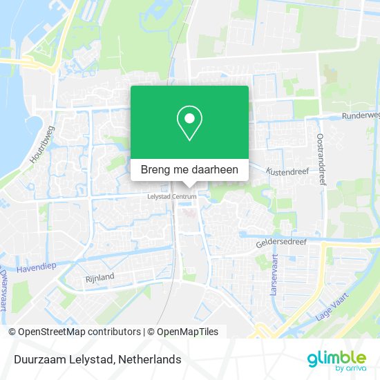 Duurzaam Lelystad kaart