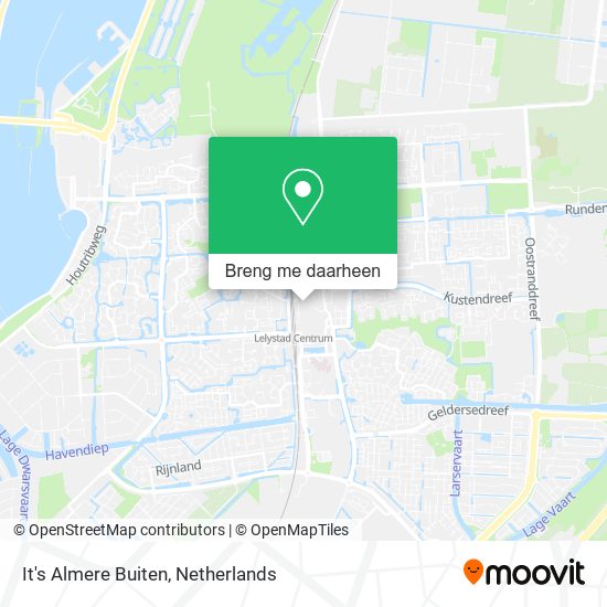 It's Almere Buiten kaart