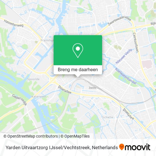 Yarden Uitvaartzorg IJssel / Vechtstreek kaart