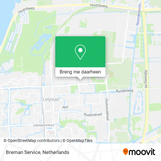 Breman Service kaart