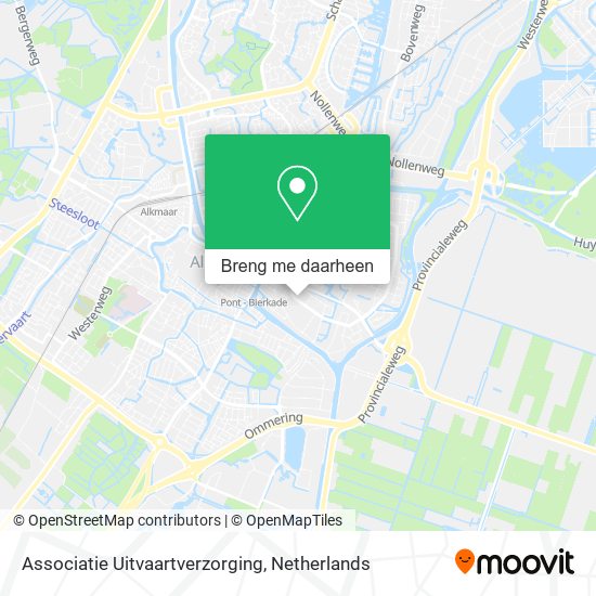 Associatie Uitvaartverzorging kaart