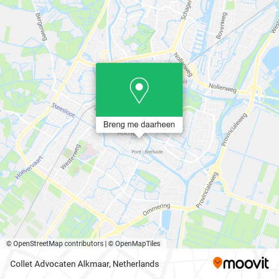 Collet Advocaten Alkmaar kaart