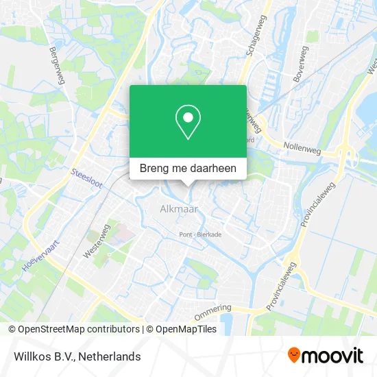 Willkos B.V. kaart