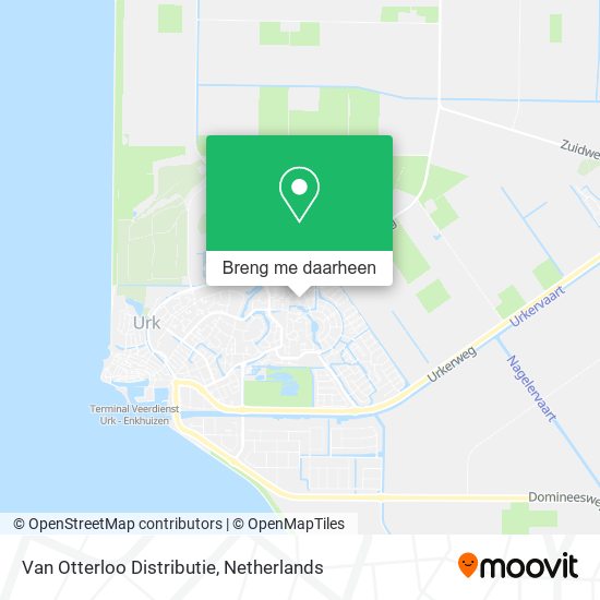 Van Otterloo Distributie kaart