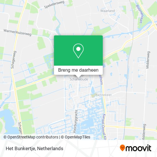 Het Bunkertje kaart