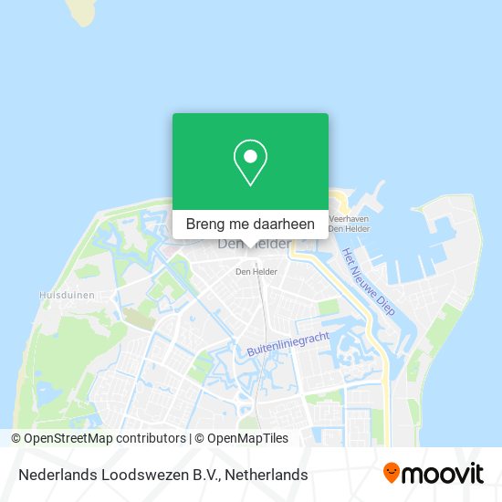 Nederlands Loodswezen B.V. kaart