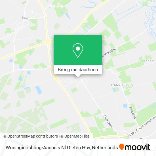 Woninginrichting-Aanhuis.Nl Gieten Hcv kaart
