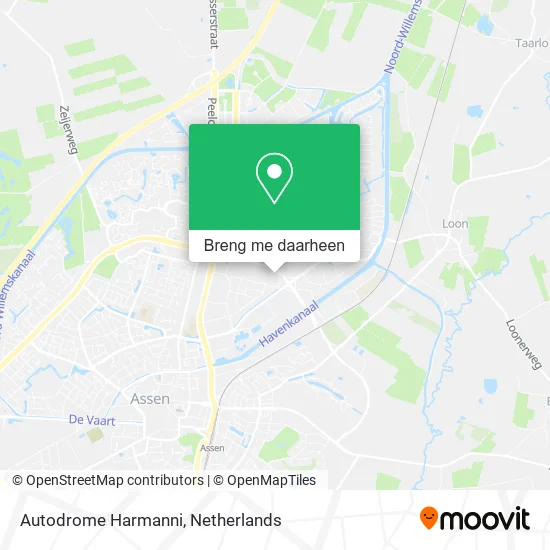 Autodrome Harmanni kaart
