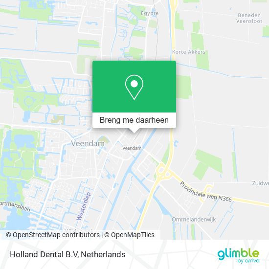 Holland Dental B.V kaart