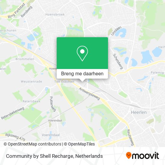 Community by Shell Recharge kaart