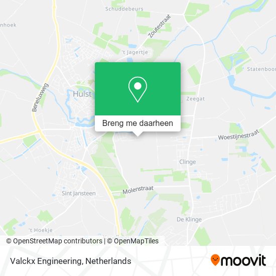 Valckx Engineering kaart