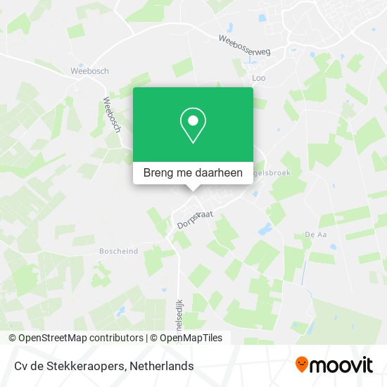 Cv de Stekkeraopers kaart
