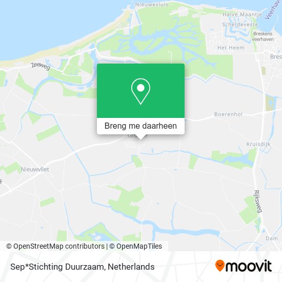 Sep*Stichting Duurzaam kaart