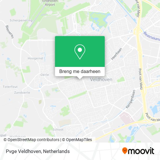 Pvge Veldhoven kaart