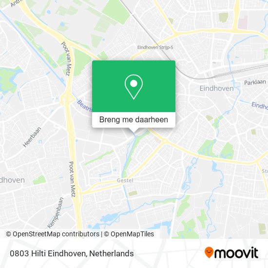 0803 Hilti Eindhoven kaart