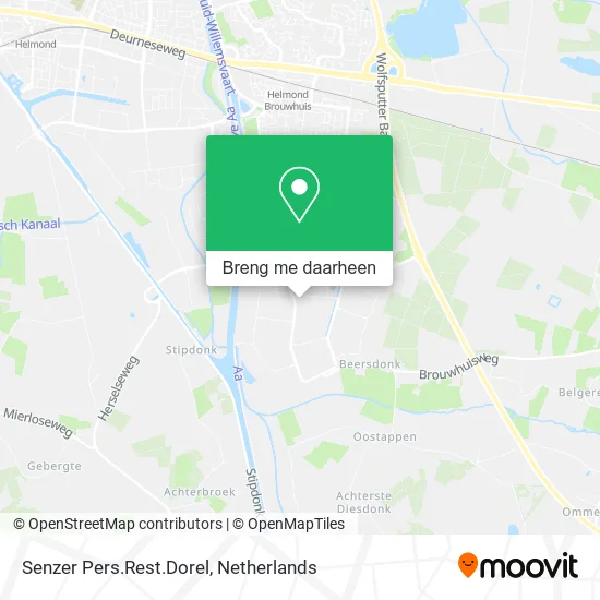 Senzer Pers.Rest.Dorel kaart