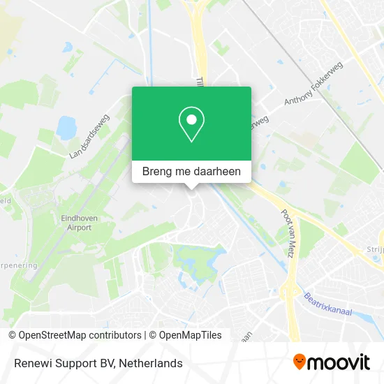 Renewi Support BV kaart