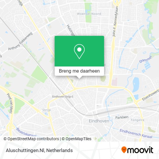 Aluschuttingen.Nl kaart