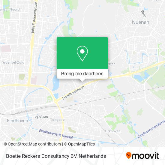 Boetie Reckers Consultancy BV kaart
