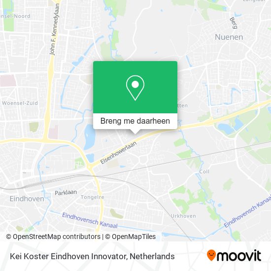 Kei Koster Eindhoven Innovator kaart