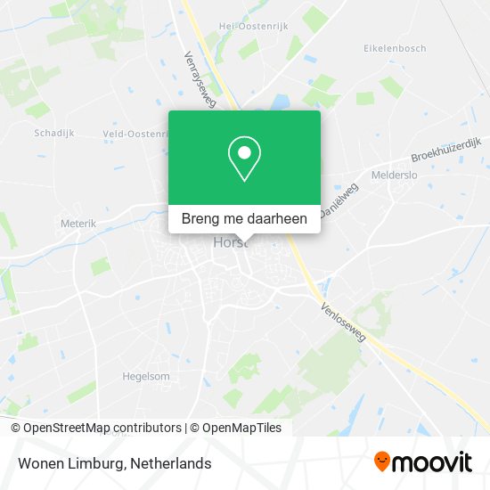 Wonen Limburg kaart