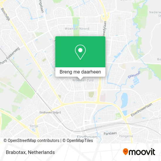 Brabotax kaart
