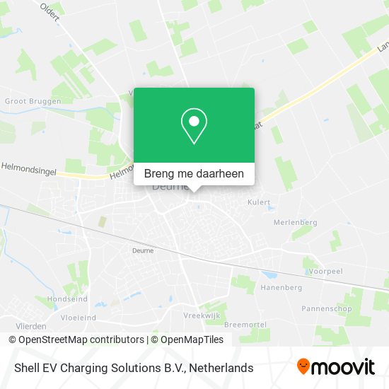 Shell EV Charging Solutions B.V. kaart