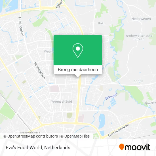 Eva's Food World kaart