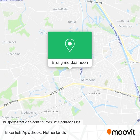 Elkerliek Apotheek kaart