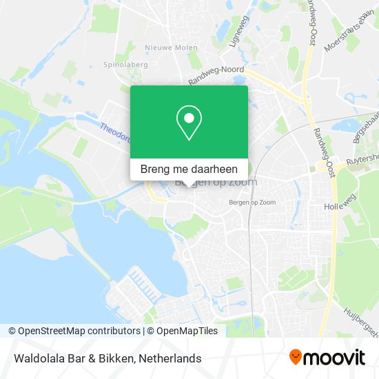 Waldolala Bar & Bikken kaart