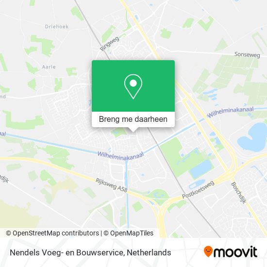 Nendels Voeg- en Bouwservice kaart