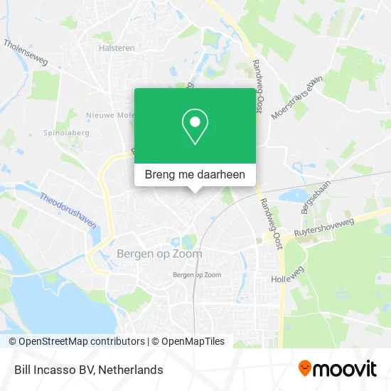 Bill Incasso BV kaart