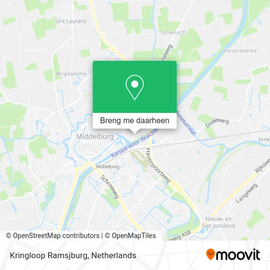 Kringloop Ramsjburg kaart