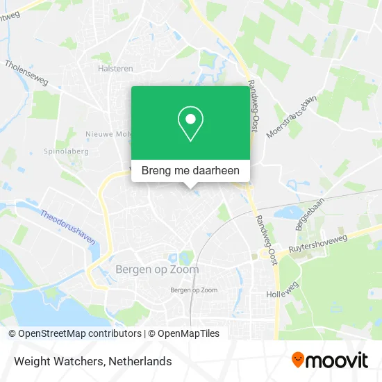 Weight Watchers kaart