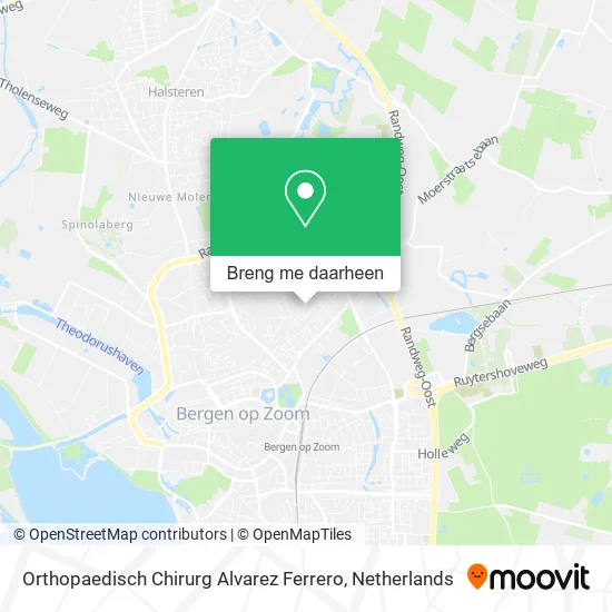 Orthopaedisch Chirurg Alvarez Ferrero kaart