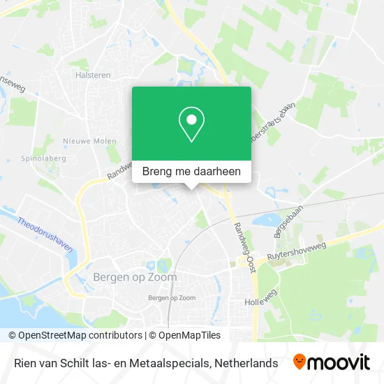 Rien van Schilt las- en Metaalspecials kaart