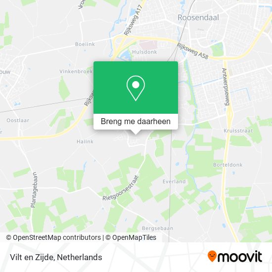 Vilt en Zijde kaart