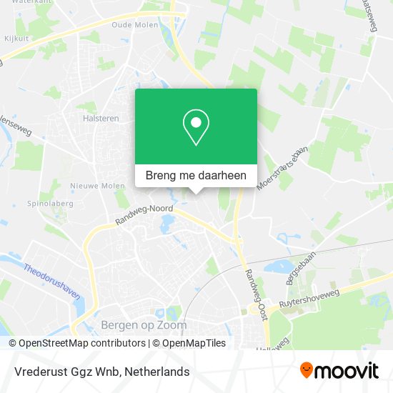 Vrederust Ggz Wnb kaart