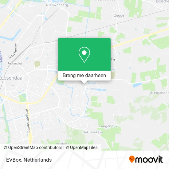EVBox kaart
