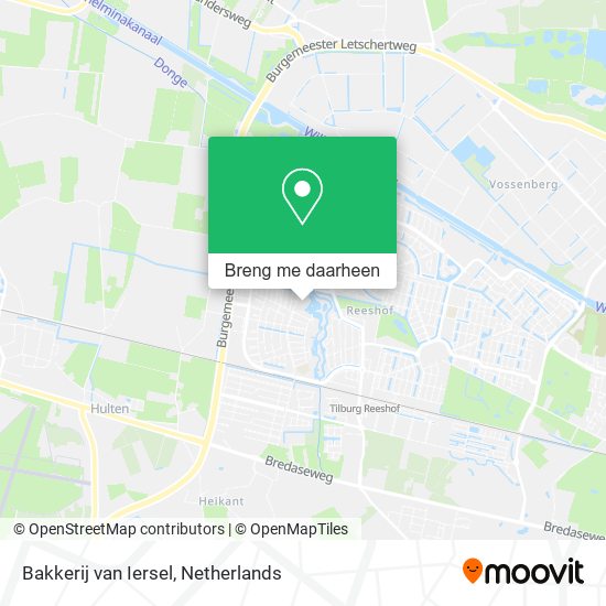 Bakkerij van Iersel kaart