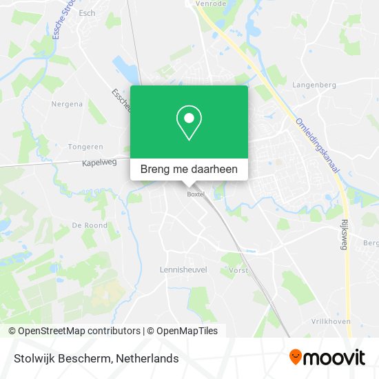 Stolwijk Bescherm kaart