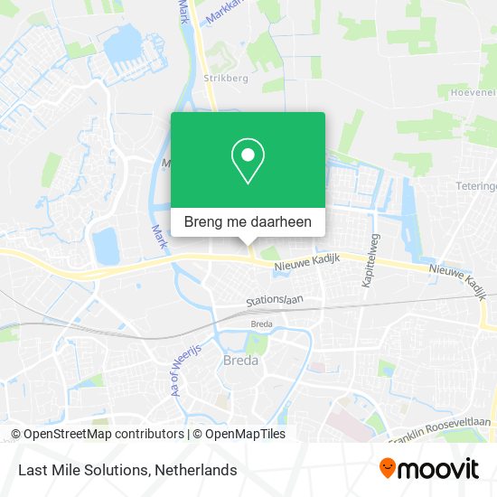 Last Mile Solutions kaart