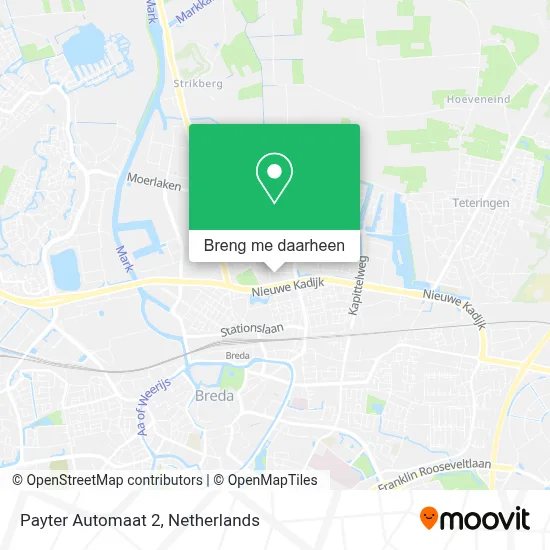 Payter Automaat 2 kaart