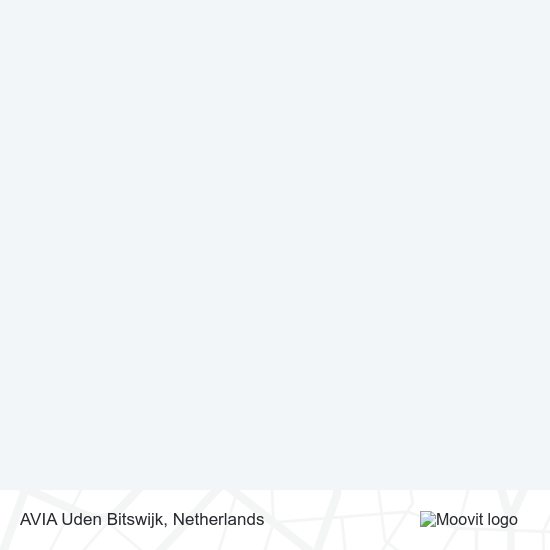 AVIA Uden Bitswijk kaart