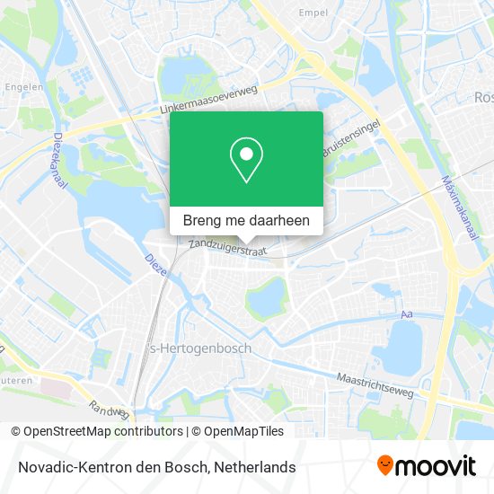 Novadic-Kentron den Bosch kaart